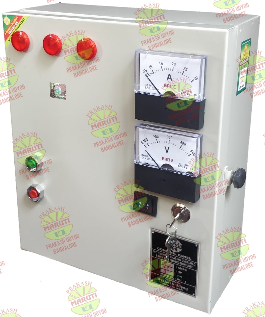 Three Phase Submersible Pump Control Panel